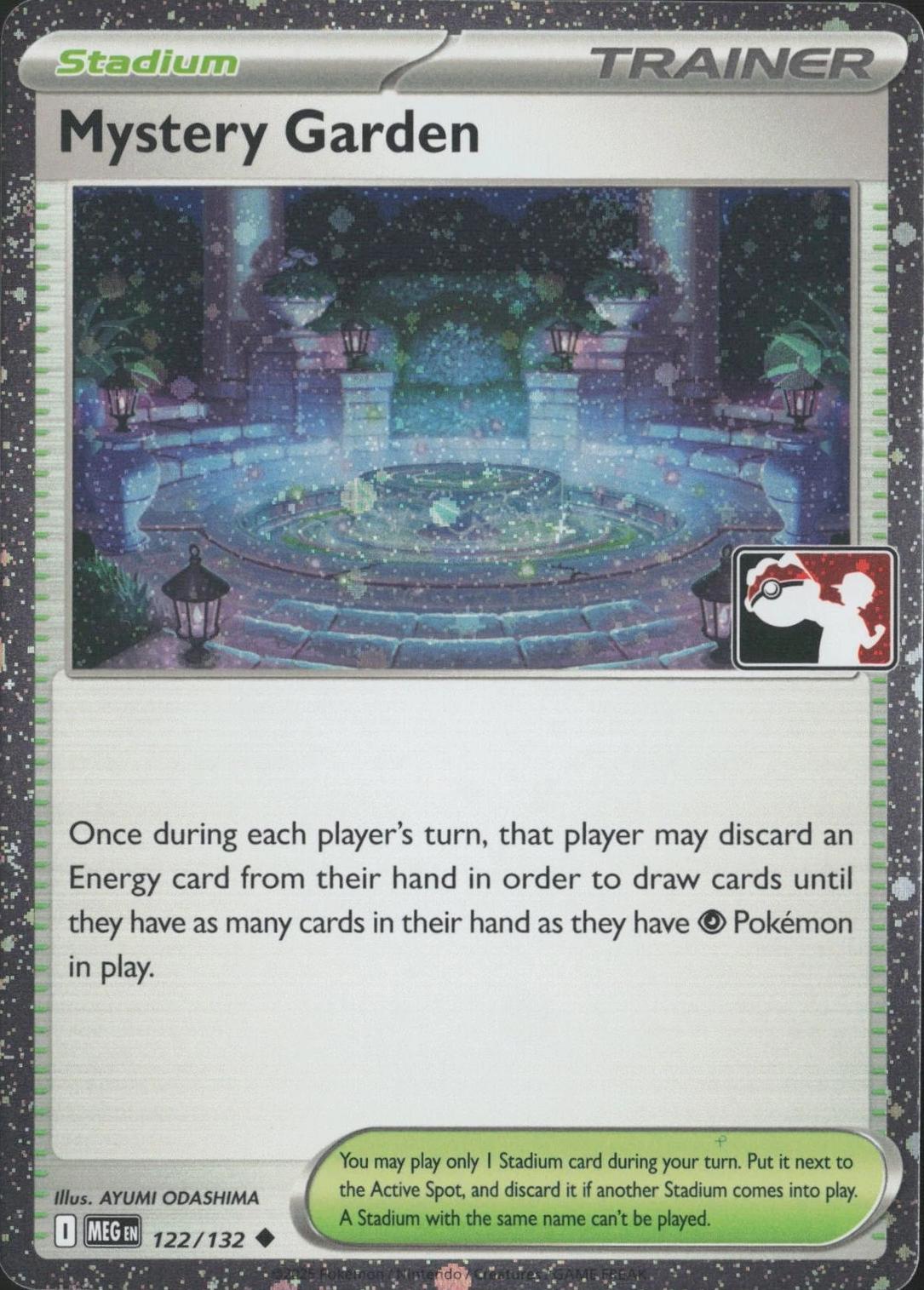 Mega Evolution Mystery Garden [Prize-Pack-Cosmos-Holo] Pokémon card